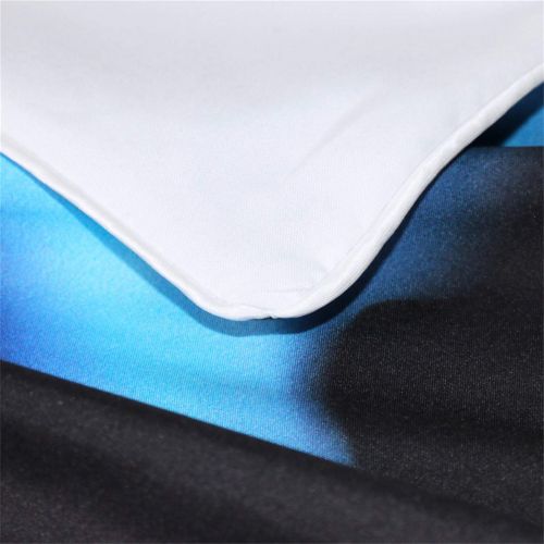  AMTAN 3D Blue Dragon Duvet Cover Set Flame Design Bedding 3 Piece Best Gifts for Boys and Teenagers 100% Polyester Comfortable Bedding Set 1 Duvet Cover 2 Pillowcase Twin Full Quee