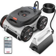 Espier Robotic Pool Cleaner up to 50 FT, AI-Assisted Mapping, Self-Parking, APP Control, Continuous Operation, Automatic Pool Vacuum Ideal for Inground Pools