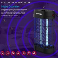 AMUFER Bug Zapper, Electronic Fly & Mosquito Killer, Powerful 1800V Grid UV Trap Light with Hanger,18W Indoor Large Area Insect Catcher - for Indoor Bedrooms and Gardens