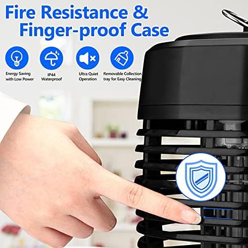  AMUFER Bug Zapper,4000V Powerful Electric Mosquito Zapper with 13W UV Light,IPX4 Waterproof Fly Trap for Outdoor and Indoor
