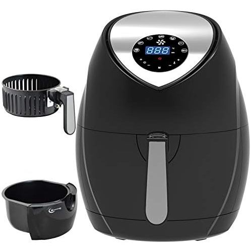  [아마존베스트]AMUR No fat fryer Hot Air Fryer Digital Multi Hot Air Fryer Eco Air of DC 1400W, Digital Touch Panel.