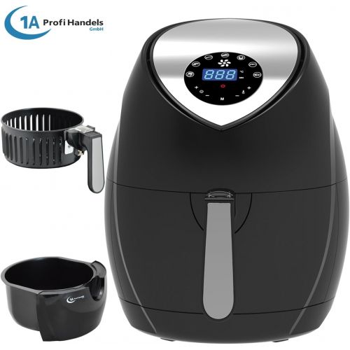  [아마존베스트]AMUR No fat fryer Hot Air Fryer Digital Multi Hot Air Fryer Eco Air of DC 1400W, Digital Touch Panel.