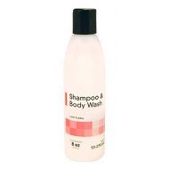 AMZ Supply 48 pack of Rinse-Free Shampoo and Body Wash. Skin care solutions with Light Floral Scent for all skin...