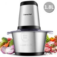 AMZCHEF Amzchef electric chopper multi universal chopper for fruit, vegetables and meat, strong engine, food grade glass container 1.8 L