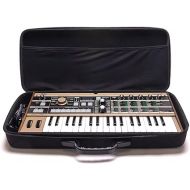 ANALOG CASES Korg MicroKorg/MicroKorg XL+ Case - Custom-Fitted Compact Pulse Hard Case for Travel