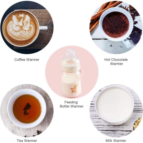  [아마존베스트]Smart Mug Warmer, Coffee Mug Warmer, Coffee Warmer for Desk with Auto Shut Off, ANBANGLIN Coffee Cup Warmer for Coffee Milk Tea, Candle Wax Cup Warmer Heating Plate, Great Gift for