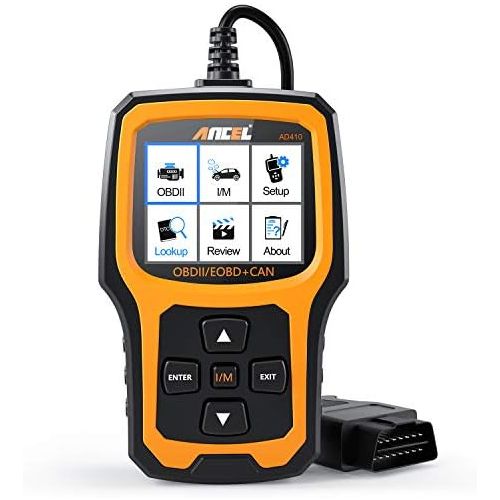  ANCEL AD410 Enhanced OBD II Vehicle Code Reader Automotive OBD2 Scanner Auto Check Engine Light Scan Tool