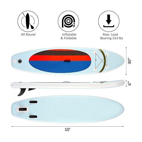  Stand Up Paddle Board (Red)