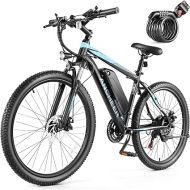 ANCHEER Electric Bike for Adults, [Peak 750W Motor] Electric Mountain Bike, 26