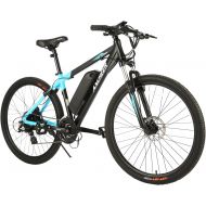 ANCHEER 350/500W Electric Bike 27.5 Adults Electric Commuter Bike/Electric Mountain Bike, 36/48V Ebike with Removable 10/10.4Ah Battery, Professional 21/24 Speed Gears