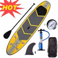 ANCHEER Miageek 10ft Inflatable Stand Up Paddle Board Sup Boards, iSUP Package with Adjustable Paddle, Leash, Pump and Backpack[US Stock]