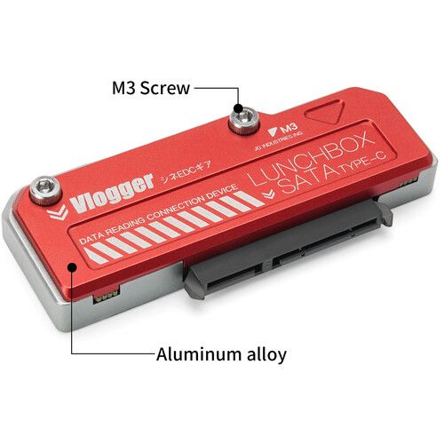  ANDYCINE USB Type-C Reader for LunchBox SATA SSD