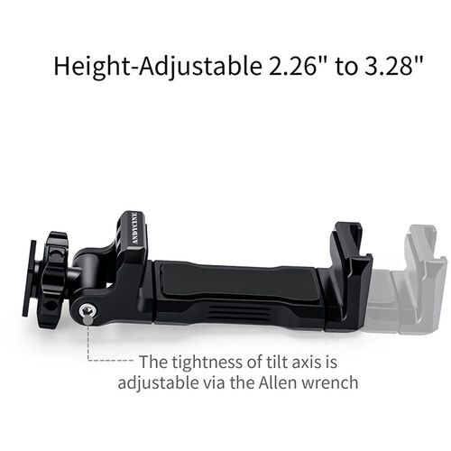  ANDYCINE Adjustable Cold Shoe Phone Mounting Bracket for Camera Rig