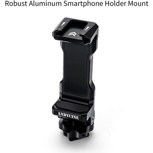  ANDYCINE Adjustable Cold Shoe Phone Mounting Bracket for Camera Rig