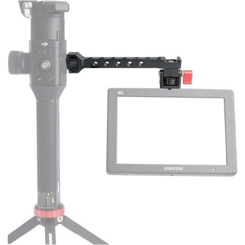  ANDYCINE Monitor Mount Rotation Adjust Extension Plate arm for DJI Roin-S/SC/RS2/RSC2,for Zhiyun Crane 3S/3/2S/2,Webill S/Lab