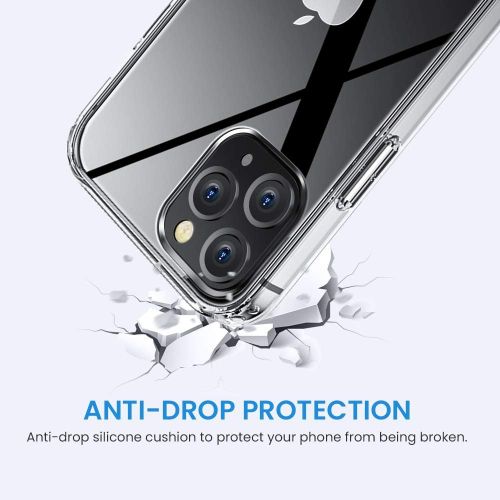  [아마존베스트]ANEMAT Crystal Clear Compatible with iPhone 12 Case, Designed for iPhone 12 Pro Case 5G 6.1 inch [Slim Fit] [Anti-Yellowing]-Clear