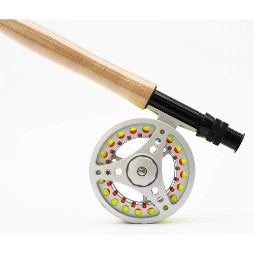  ANGLER DREAM AnglerDream 1 2 3 4 5 6 7 8WT Fly Reel with Line Combo Large Arbor Aluminum Fly Fishing Reels