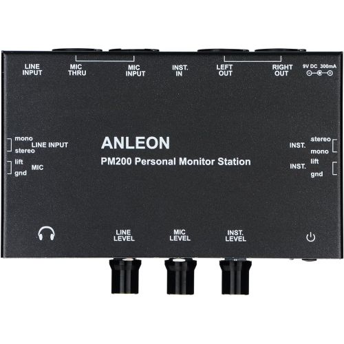  ANLEON PM200 Personal Monitor Station Multi-Channel Mixer stage monitor