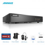 ANNKE 8 CH Lite CCTV DVR with 8x 960P Security camera system+ 2TB HDD, Support up to 1080P TVI camera, H.264+ Video Compression, HDMI Output Home Surveillance Security Video System