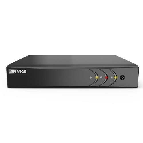  ANNKE CCTV Camera Systems 8 Channel 1080P Lite H.264+ DVR and 8×720P Weatherproof HD-TVI Bullet Cameras, 1TB Surveillance Hard Drive, Email Alert with Snapshots