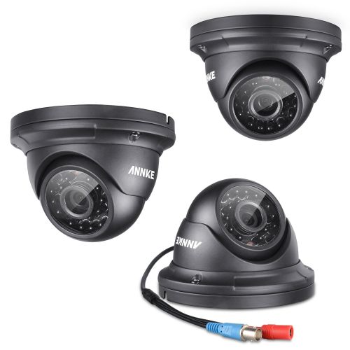  ANNKE 32-Channel H.264 Surveillance DVR Recorder and (16) 720p 1280TVL Outdoor CCTV Dome Camreas Security System, IP66 Weatherproof Meyal Housing, DayNight Hi-Resolution-NO HDD