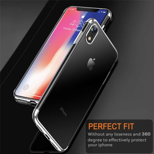  ANOLE Case for iPhone XR, Ultra-Thin Clear Soft Flexible TPU Slim Cover #6