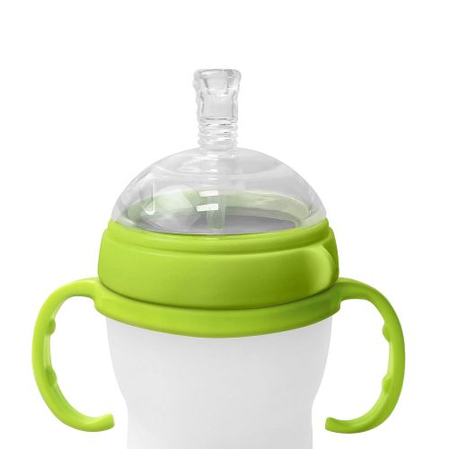  [아마존베스트]AnPei Straw Sippy Cup Transitional Nipple Kit for Comotomo Baby Bottles, 5 oz and 8 oz