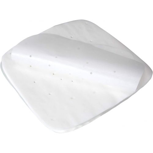  ANQIA Air Fryer Parchment Paper Liners（10×10） Square 100Pcs Compatible with XXXL Air Fryer,Perfect for 6.8QT/7.6QT/8.5QT/9.5QT Or Bigger Air Fryers (White)