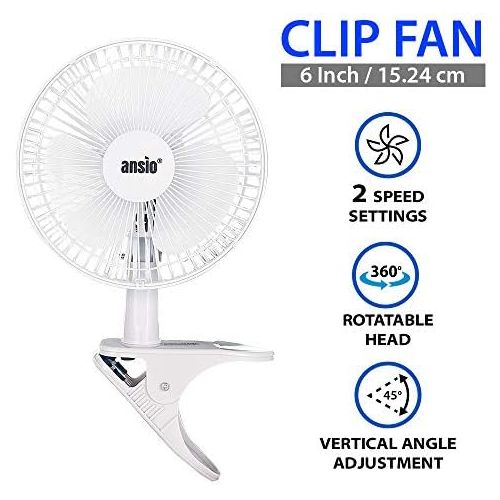  [아마존베스트]Ansio High Speed Floor / Table Fan