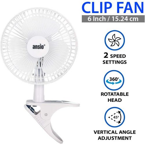  [아마존베스트]Ansio High Speed Floor / Table Fan