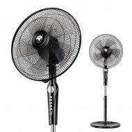 ANSIO FAN LYFS Pedestal Stand Floor-Standing Can Be Rotated Adjustable Height 4 Speed Setting Mute 16-Inch Black