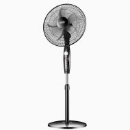 ANSIO FAN LYFS Pedestal Home Floor Oscillating 4-Speed Electrical Floor-Standing Can Be Rotated, Black, 60W