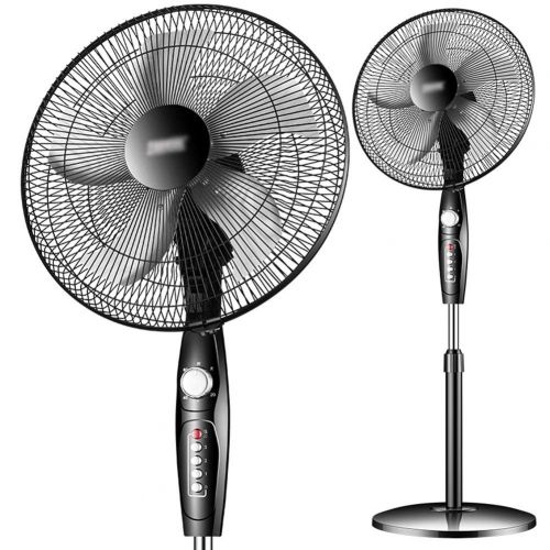  ANSIO FAN LYFS Pedestal Home Floor Oscillating 4-Speed Electrical Floor-Standing Can Be Rotated, Black, 60W