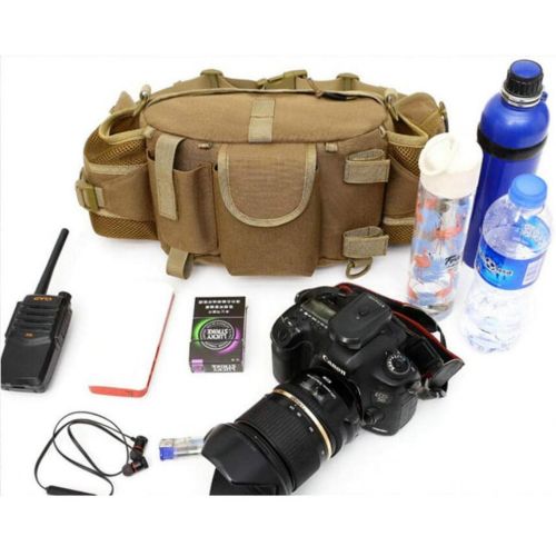  ANTARCTICA 1050D Military Tactical Waist Pack Bag Fanny Pack Sling Bag Range Bag EDC Camera Bag with Shoulder Strap for Outdoor,Sports,Jogging,Walking,Hiking,Cycling