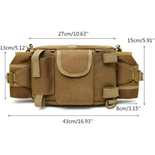  ANTARCTICA 1050D Military Tactical Waist Pack Bag Fanny Pack Sling Bag Range Bag EDC Camera Bag with Shoulder Strap for Outdoor,Sports,Jogging,Walking,Hiking,Cycling