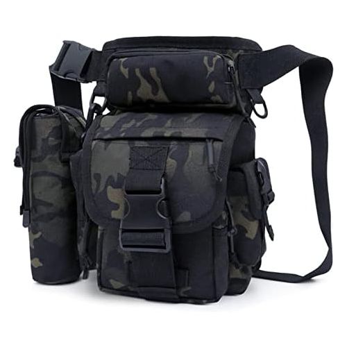  ANTARCTICA Waterproof Military Tactical Drop Leg Pouch Bag Type B Cross Over Leg Rig Outdoor Bike Cycling Hiking Thigh Bag