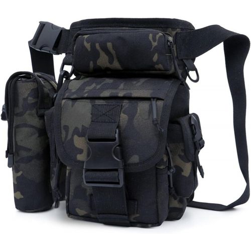  ANTARCTICA Waterproof Military Tactical Drop Leg Pouch Bag Type B Cross Over Leg Rig Outdoor Bike Cycling Hiking Thigh Bag