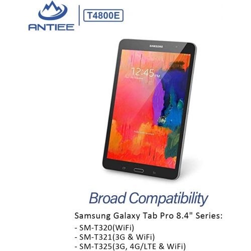  [아마존베스트]Last purchased on July 26, 2018 ANTIEE Compatible T4800E Tablet Battery for Samsung Galaxy Tab Pro 8.4 SM-T320(WiFi) SM-T321(3G & WiFi) SM-T325(3G 4G/LTE & WiFi) Series T4800C T4800K 4800mAh 18.24Wh 3.8V