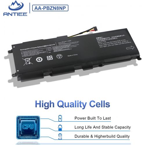  ANTIEE AA-PBZN8NP Battery Replacement for Samsung Series 7 Notebook Np-700 Np-700z Np700Z7C NP700Z5A NP700Z5B NP700Z5C NP700Z5AH NP700Z7A NP700Z5CH NP770Z7E Series BA43-00318A P42G