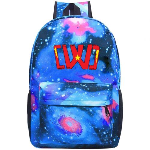  ANTON16 Unisex Child Starry Sky Schoolbags Bookbag Chad Wild Clay Backbag for Girls Boys Blue