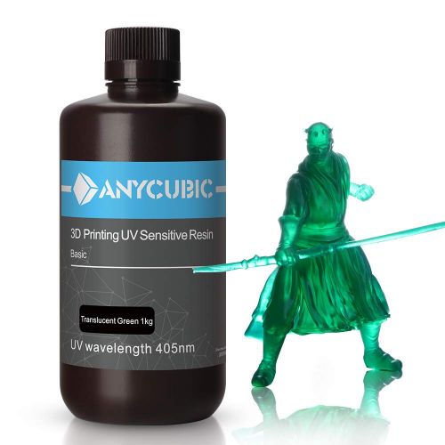  Anycubic ANYCUBIC LCD UV 405nm Rapid Resin for Photon 3D Printer-1 L 1 kg Clear