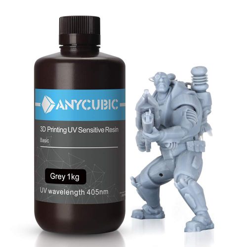  Anycubic ANYCUBIC LCD UV 405nm Rapid Resin for Photon 3D Printer-1 L 1 kg Clear