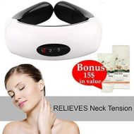 ANYURE Soothe Sore Neck Muscles with Neck Massager Cervical Massaging Device Magnetic Therapy Compact...