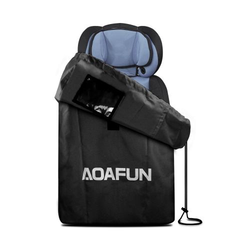  AOAFUN Car Seat Travel Bag,Gate Check Bag for Car Seats,Backpack Padded for Strollers...