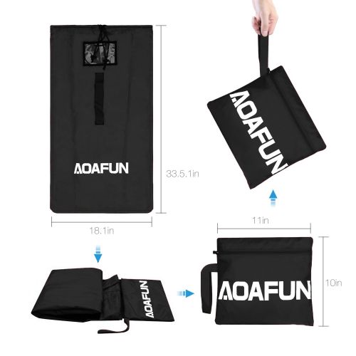  AOAFUN Car Seat Travel Bag,Gate Check Bag for Car Seats,Backpack Padded for Strollers...