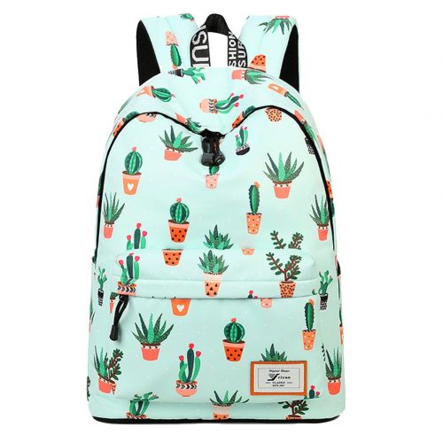  AOAKY Backpack Canvas Stripe Backpack with USB port Cute Daypack Teen Leisure Bookbag For Girls Boys School Bag Laptop College Bags