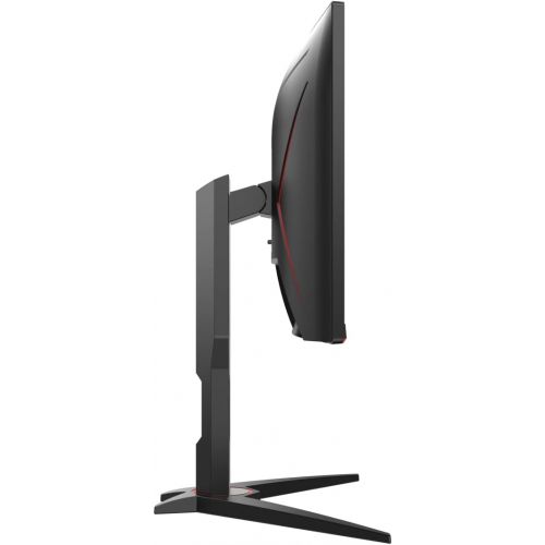  [아마존베스트]AOC C24G1A 24 Curved Frameless Gaming Monitor, FHD 1920x1080, 1500R, VA, 1ms MPRT, 165Hz (144Hz supported), FreeSync Premium, Height adjustable