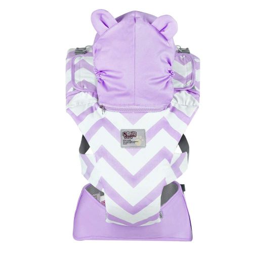  AODD Baby Carrier, Baby Carrier with Hip Seat, Easy to Operate, Front and Back Carry, Removable Head pad Protects The Baby Against Wind, dust, Sun, Neck and Spine, for Toddler or I