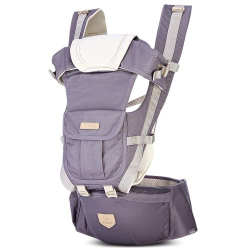  AODD Baby Hip Seat Belt Carrier 100% Cotton for All Seasons,Perfect 360 Backpack Alternative Baby Extra Comfortable Slings and Wraps for Easy Wearing and Carrying of Babies One Siz