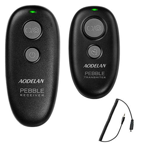  AODELAN Camera Wireless Remote Shutter Release for Fujifilm X-H1, XF10, X-T20, X-T10, X-T100, X-A5, X-A3, X-A2, X-A1, X-A10, X100F, X100T; Replace Fujifilm RR-90